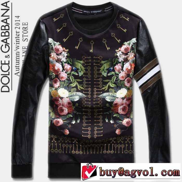最新作 2014秋冬 dolce&gabbana ドルチェ＆ガッバーナ プリントパーカ