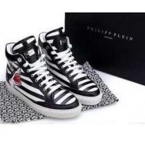 ソフトな心地良さ 2026秋冬 PHILIPP PLEIN フィリッププレイン カジュアルなハイトップシューズ