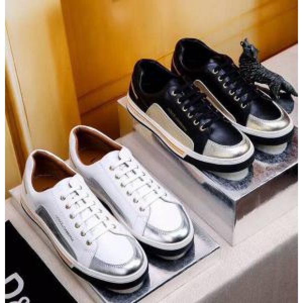 上品キレイ 2026最高ランキング カジュアルシューズ ドルチェ＆ガッバーナ Dolce&Gabbana 2色可選