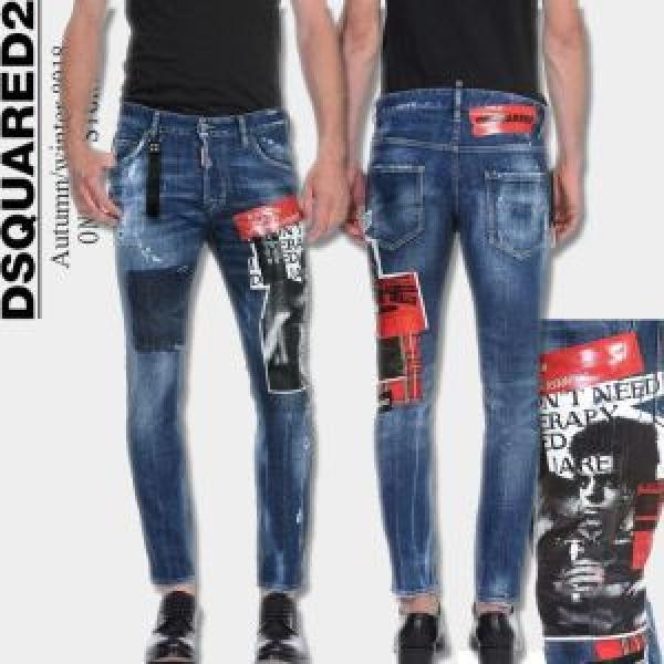 ファッショニスタ愛用 デニムパンツ上品でベーシック DSQUARED2 ディースクエアード2026新品入荷