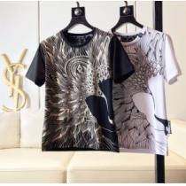 夏に良く似合うちょっと新品 Tシャツ/半袖  2色可選フィリッププレイン PHILIPP PLEIN 2026夏ファション新品
