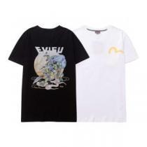 2026春夏 エヴィス スーパーコピー 激安 柔らかい手触り エヴィス EVISU 個性的 Tシャツ 2色可選