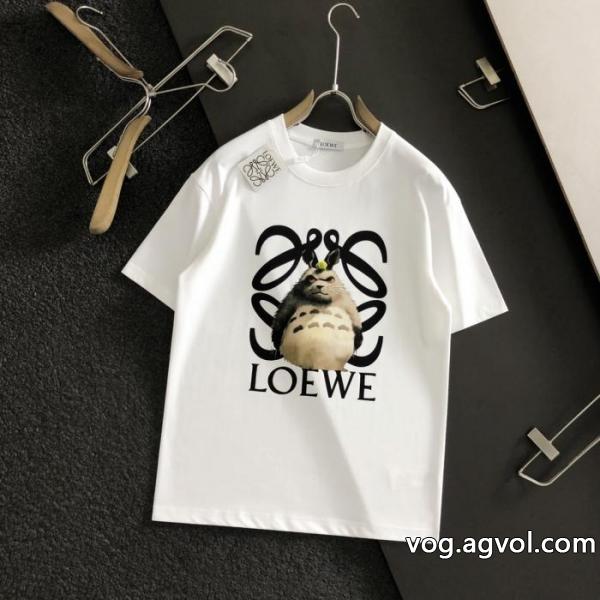 新作モデル超安値 最新作期間限定セール 数量限定半袖Tシャツ偽 ブランド 販売LOEWE