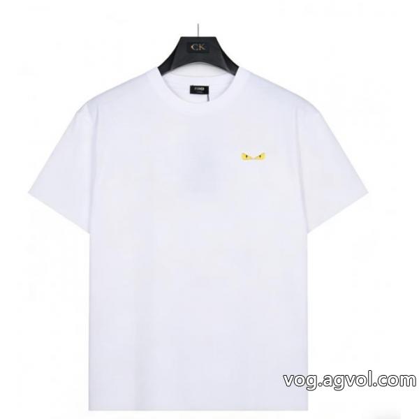 スーパー コピー 通販 優良半袖TシャツFENDI最前線2026 ギフトにオススメも最適 高級感も漂い