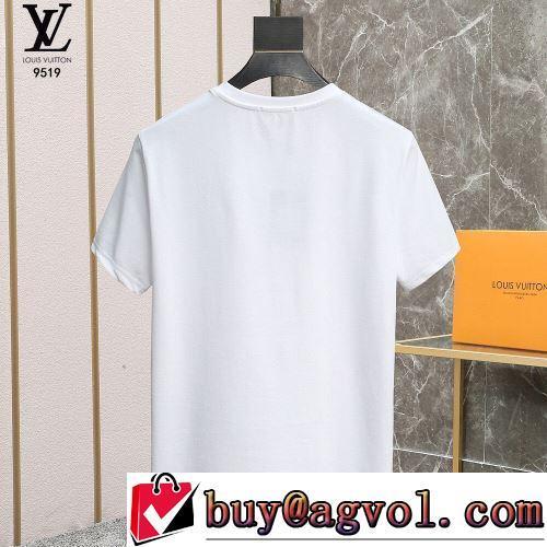 2022春夏 半袖Tシャツ 大花プリント LOUIS VUITTONブランド コピー 高品質 人気 クールビズ 2色可選