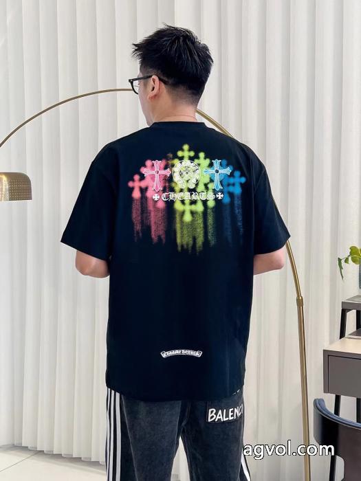 CHROME HEARTSスーパー コピー メンズ魅力的なポイント 最低価格保証 国内完売半袖Tシャツ_0_5