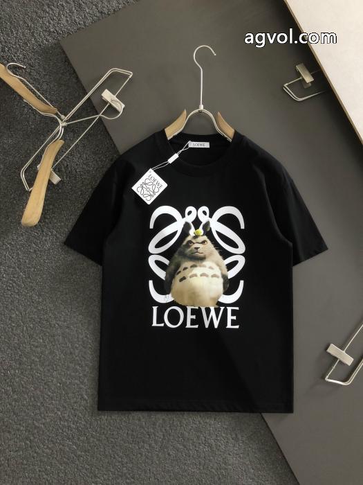 新作モデル超安値 最新作期間限定セール 数量限定半袖Tシャツ偽 ブランド 販売LOEWE_0_1