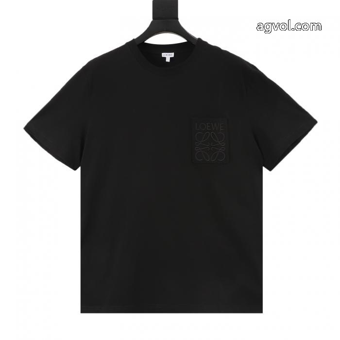 お得2026 個性的なデザイン  有名人愛用ブランド コピー ショップ半袖TシャツLOEWE_3_0