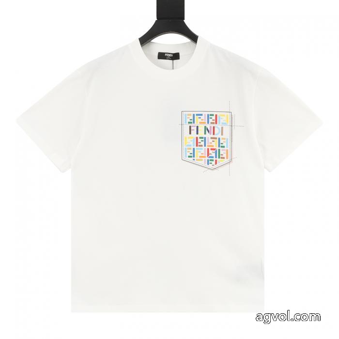半袖Tシャツ新作数量限定セール 2026定番新作 セレブ愛用ブランド 偽物 激安FENDI_0_3