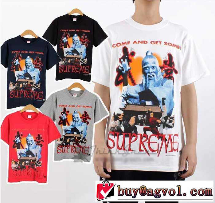 2014春夏 supreme シュプリーム 半袖 Tシャツ超人気美品◆ クルーネック