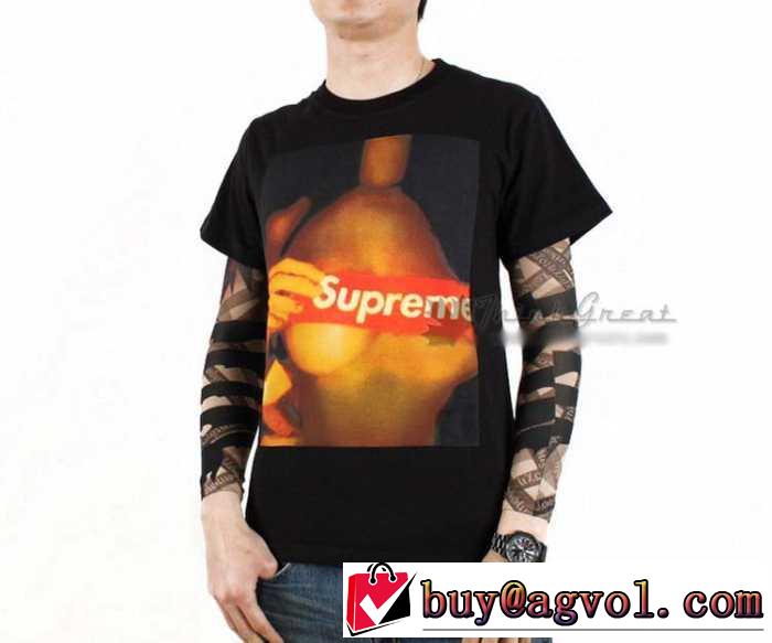 SUPREME シュプリーム 2014春夏 欧米韓流/雑誌 半袖 Tシャツ2色可選