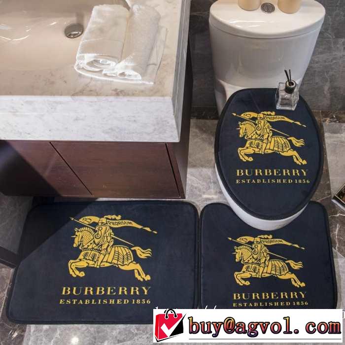 ラグカーペット 2019春夏人気トレンドアイテム バーバリー超極細繊維で作られた１枚 BURBERRY 心地よい手触り