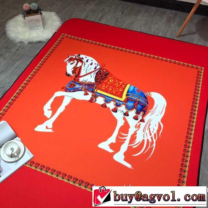 超柔らかな室内用おしゃれな絨毯 カーペット ボリューム感たっぷり エルメス HERMES 2019年春夏のトレンドアイテム