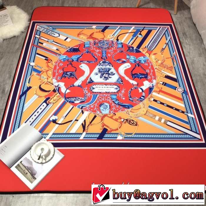 エルメス HERMES 2019年春夏流行ファッション カーペット お部屋になじむ美しい雰囲気 優れた実用性