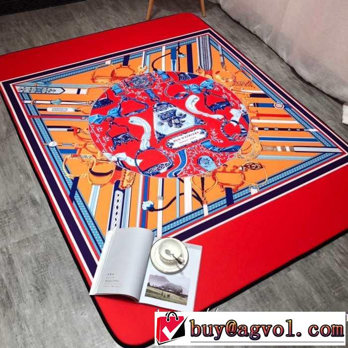 エルメス HERMES 2019年春夏流行ファッション カーペット お部屋になじむ美しい雰囲気 優れた実用性