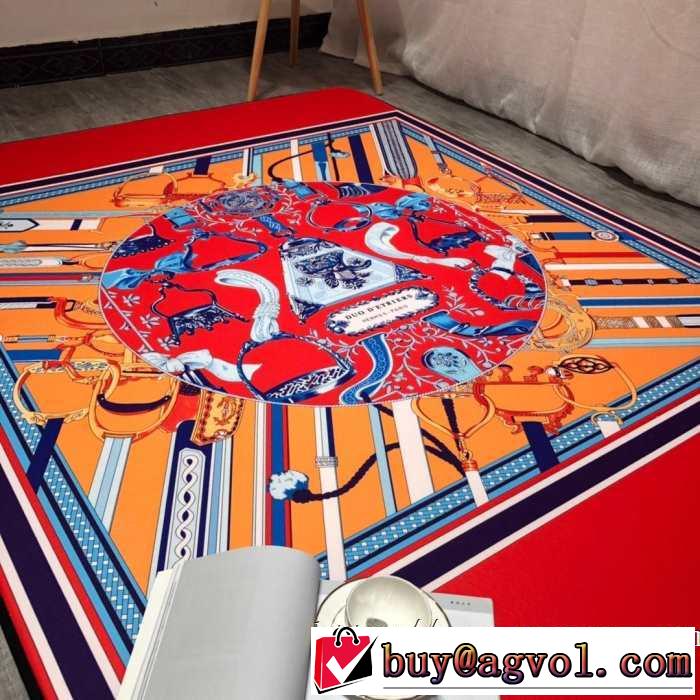 エルメス HERMES 2019年春夏流行ファッション カーペット お部屋になじむ美しい雰囲気 優れた実用性