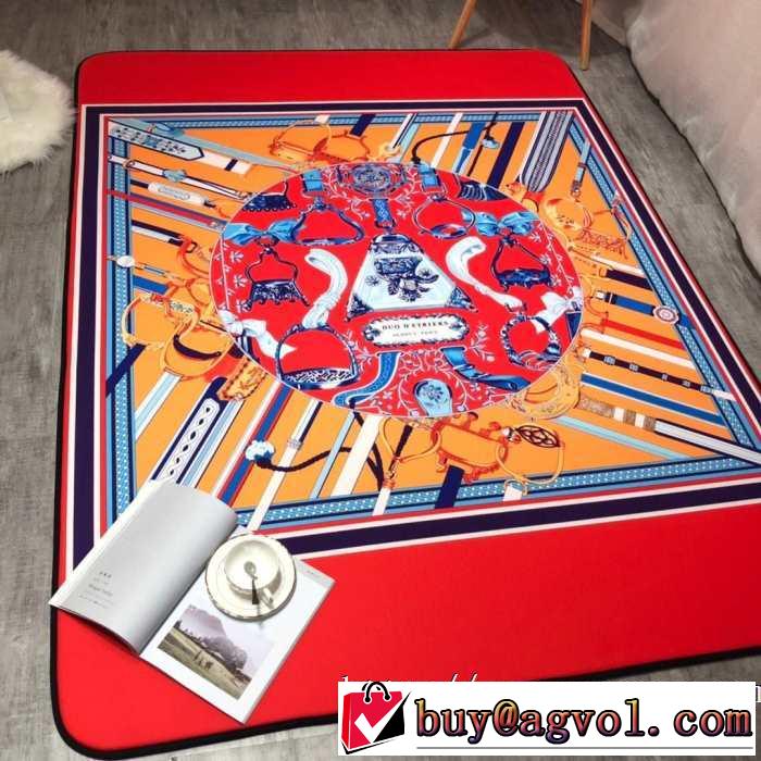 エルメス HERMES 2019年春夏流行ファッション カーペット お部屋になじむ美しい雰囲気 優れた実用性