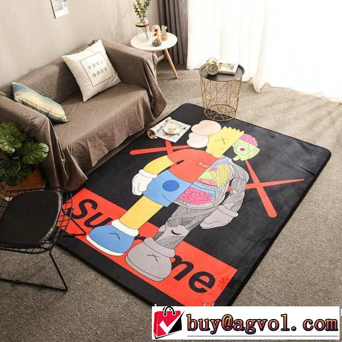カーペット どのお部屋にもぴったり シュプリーム 2019春夏は人気定番 SUPREME ほどんとの内装風格に適用