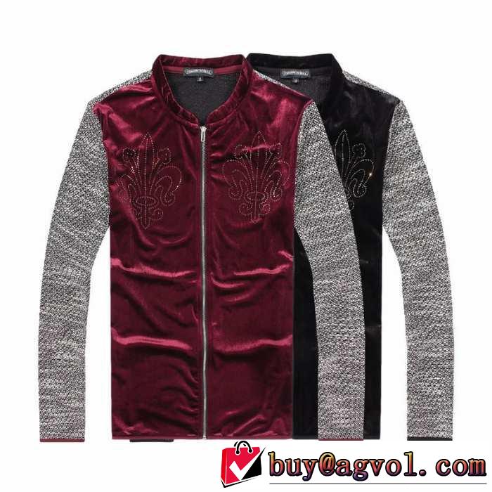 大好評 2014秋冬 chrome hearts クロムハーツ 長袖ポロシャツ 2色可選