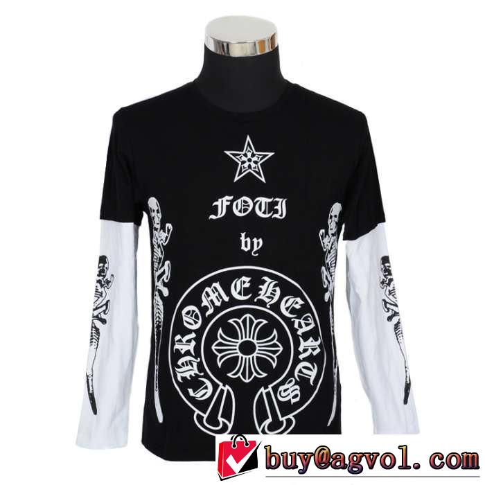 大人気！2014秋冬 お買得 chrome hearts クロムハーツ 長袖 tシャツ