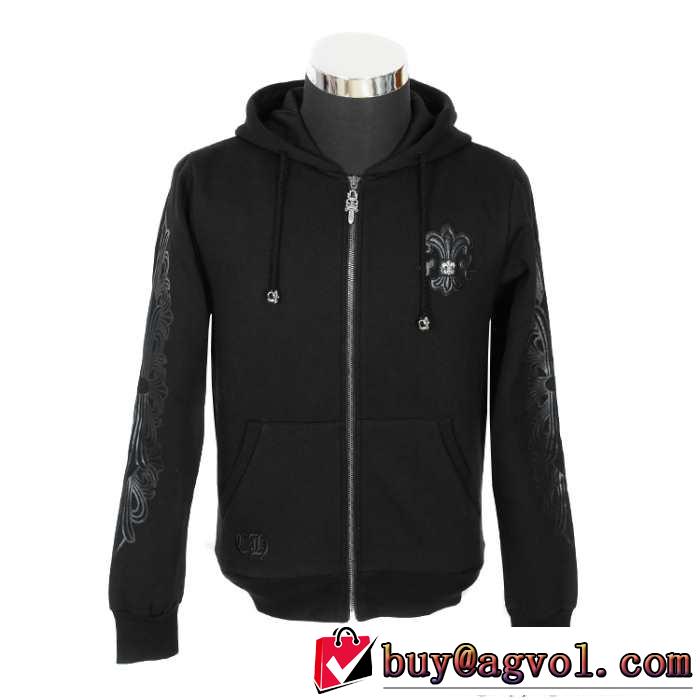 秋冬 2014 ～希少 chrome hearts クロムハーツ 帽子付き セットアップ上下
