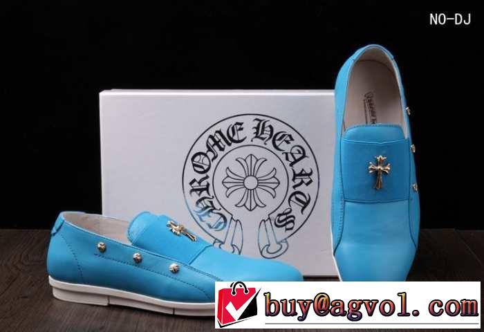 CHROME heartsクロムハーツ 個性派2014春夏ビジネスシューズ