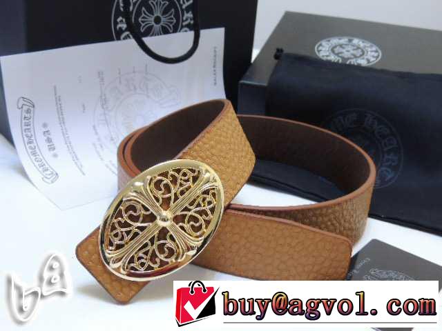 大人気☆NEW!! 2014 chrome hearts クロムハーツ ベルト 本革(牛皮)