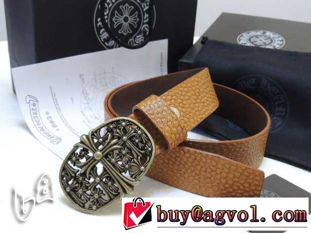 大人のおしゃれに 2014 chrome hearts クロムハーツベルト 本革(牛皮)