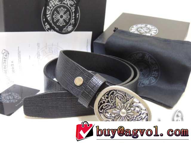 2014 超レア chrome hearts クロムハーツ ベルト本革(牛皮)