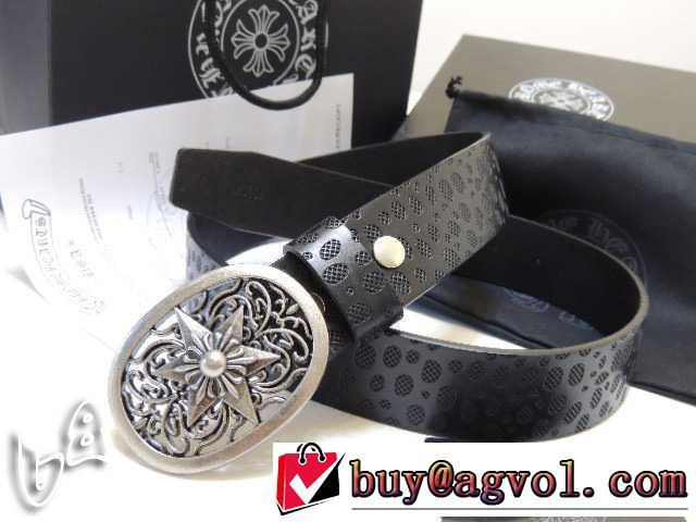 大人気☆ 2014 chrome hearts クロムハーツ ベルト本革(牛皮)