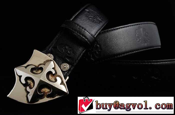 大人のおしゃれに 2014 chrome hearts クロムハーツベルト 本革(牛皮)