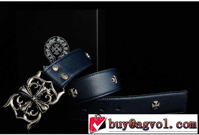 超人気美品◆ 2014 chrome hearts クロムハーツベルト 本革(牛皮)
