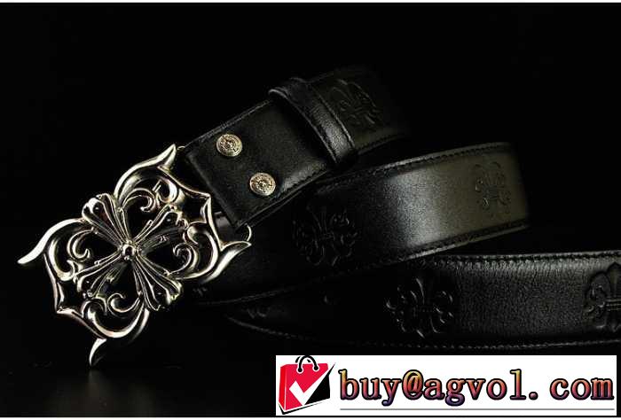 2014 chrome hearts クロムハーツベルト 新作登場 本革(牛皮)