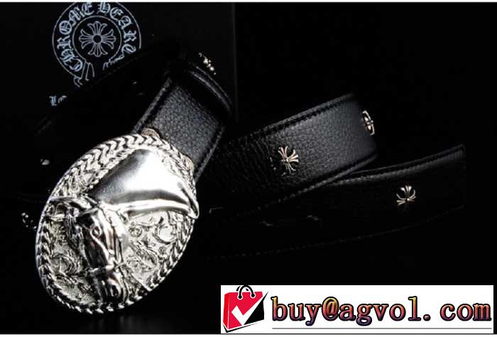 2014 chrome hearts クロムハーツベルト 超人気美品◆本革(牛皮)
