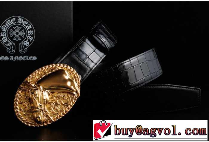 人気激売れ新作 2014 chrome hearts クロムハーツベルト 本革(牛皮)