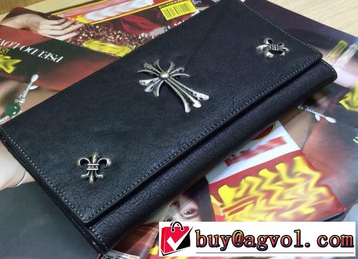 2014春夏CHROME heartsクロムハーツ 新入荷財布 本革 最高ランク