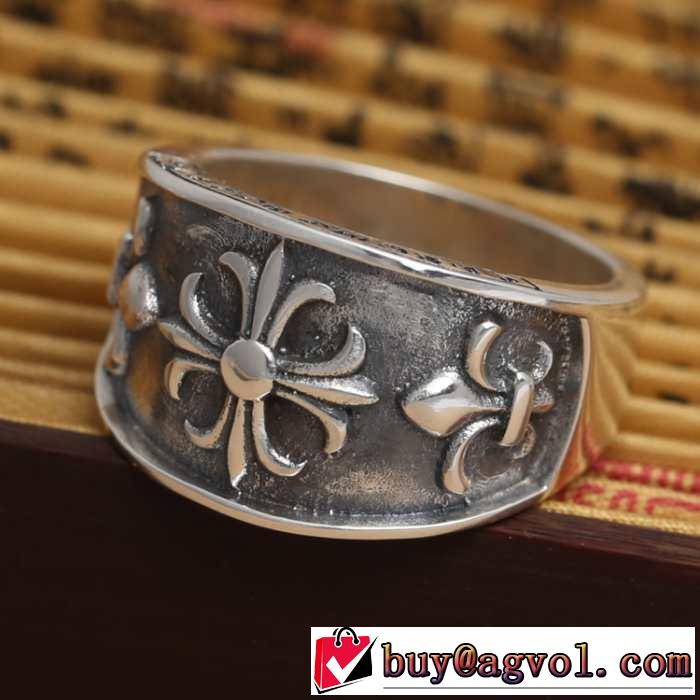 美品！2014春夏 CHROME HEARTS クロムハーツ シルバー925 アクセサリー 指輪
