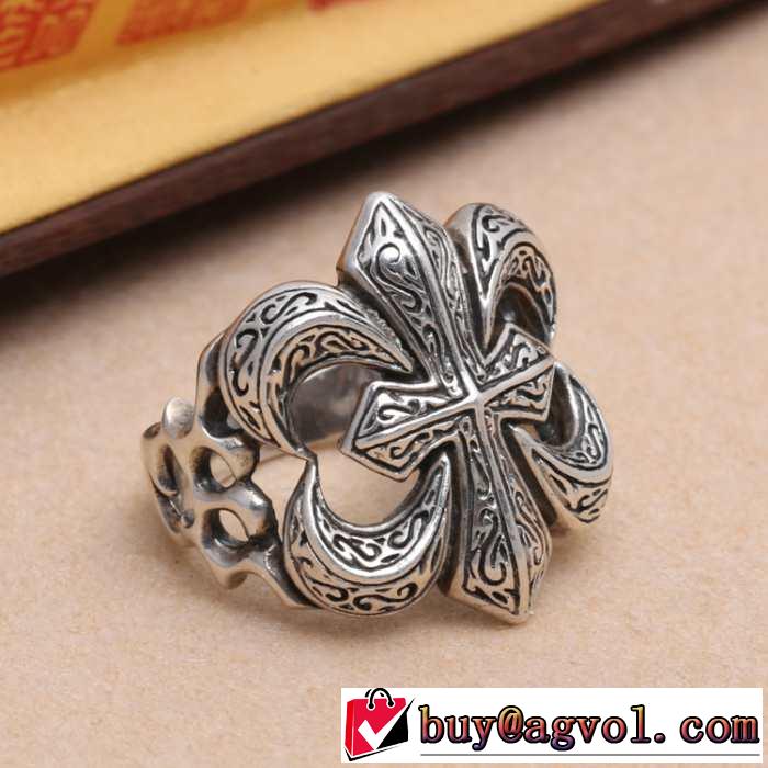 めちゃくちゃお得 2014春夏 chrome hearts クロムハーツシルバー925 アクセサリー 指輪