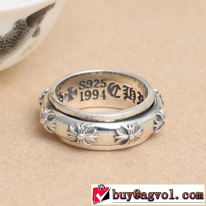 贈り物にも◎ 2014春夏 chrome hearts クロムハーツシルバー925 アクセサリー 指輪 