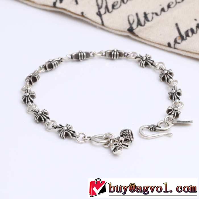 2014春夏 CHROME HEARTS クロムハーツ 大人のおしゃれに シルバー925 ブレスレット