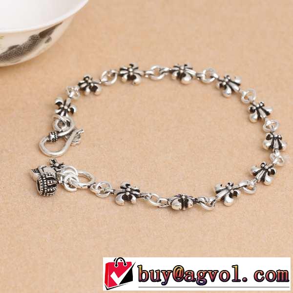 2014春夏 値下げ chrome hearts クロムハーツ シルバー925 ブレスレット