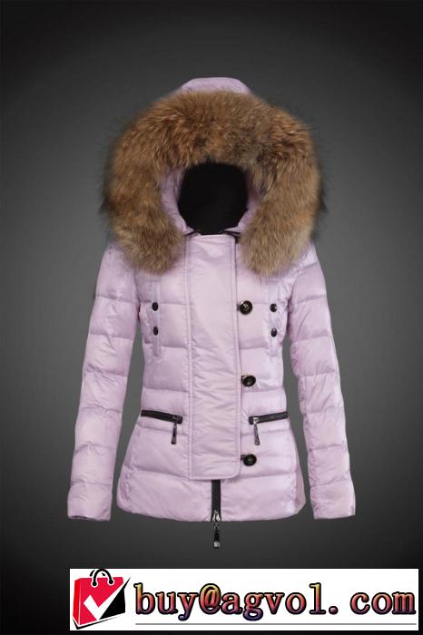 2014 秋冬 首胸ロゴ moncler モンクレール フードづき レディース ダウンジャケット8813