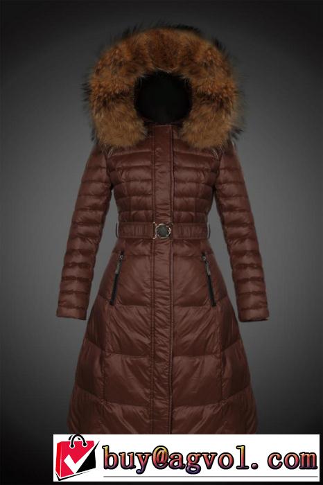 2014 秋冬 着心地 の良い moncler モンクレール 腰の括れ レディース ダウンジャケット8815