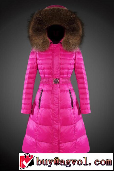 2014 秋冬 優れた弾力性 moncler モンクレール 腰の括れ レディース ダウンジャケット8815