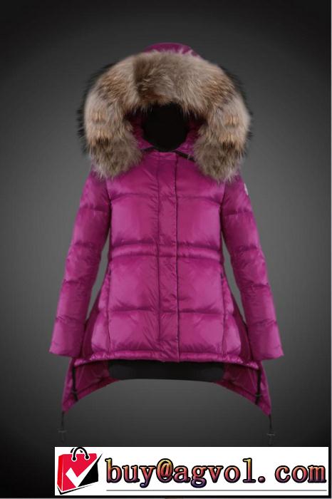 2014 秋冬 フィルパワーの高い moncler モンクレール フード付 レディース ダウンジャケット8817