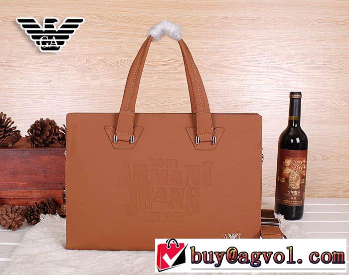 2014秋冬 お買得 armani アルマーニ メンズ用 手持ち&ショルダー掛け 3834-1