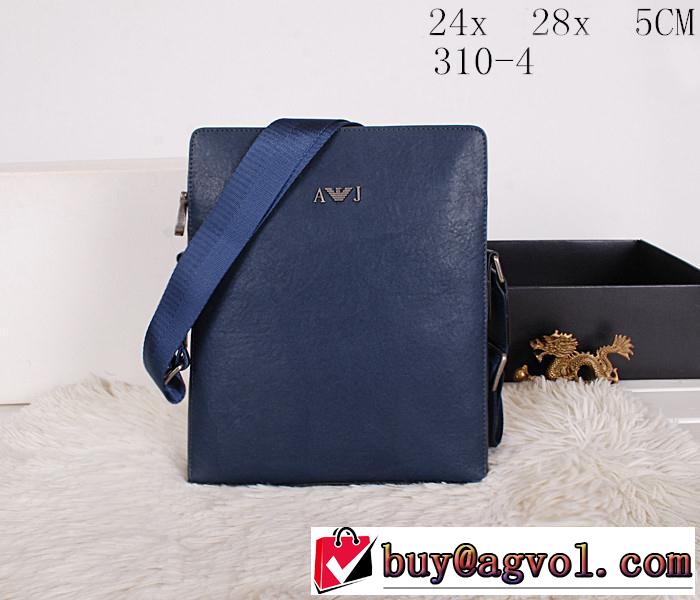 ARMANI アルマーニ 2014 sale!今季 シンプルな外観 メンズ ショルダーバッグ 310-4