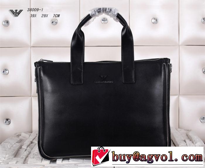 ARMANI アルマーニ 2014 ～希少 メンズ用 手持ち&ショルダー掛け 38009-1