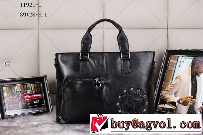 ARMANI アルマーニ 2014 贈り物にも◎ メンズ用 手持ち&ショルダー掛け 11921-1
