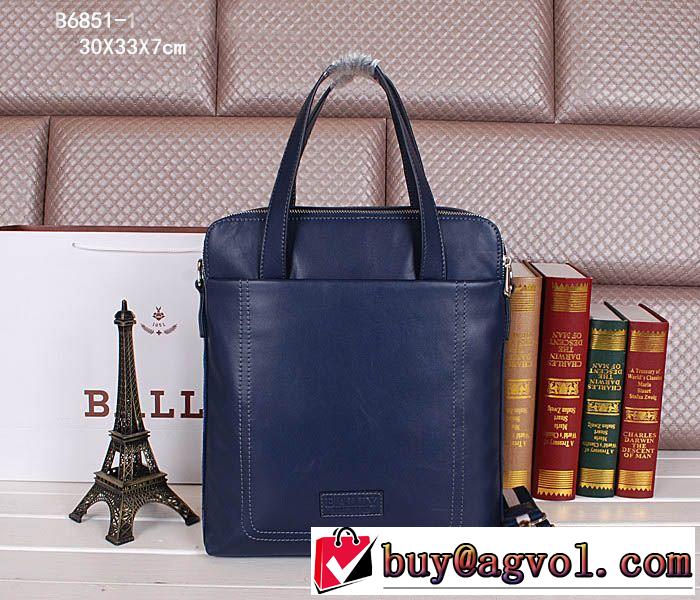 2014秋冬 個性派 bally バリー メンズ用 手持ち&ショルダー掛け 6851